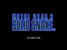 metal gear solid